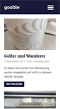 Mobile Screenshot of gooble.de